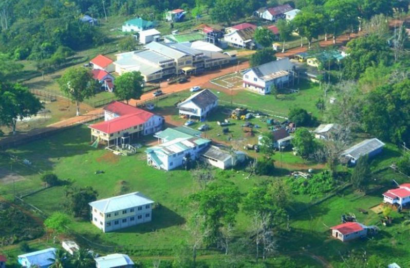 A view of the Region One town, Mabaruma