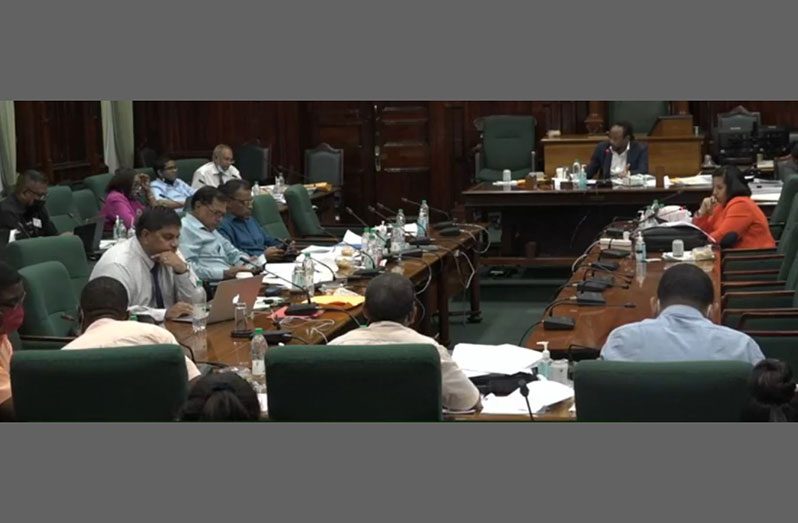 Monday’s PAC meeting dealt with financial irregularities detected in Regions One and Eight for the period 2016