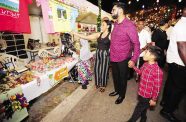 The One Guyana Christmas Village and Supermarket on Main Street opened on Monday evening in grand style with performances that set the stage for a wonderful festive season (Office of the President photos)