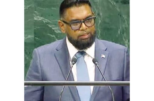 President Dr Irfaan Ali