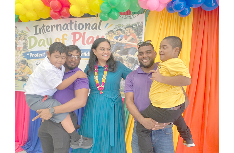 Minister of Human Services and Social Security Dr Vindhya Persaud said that play is not merely recreation but a fundamental right of every child