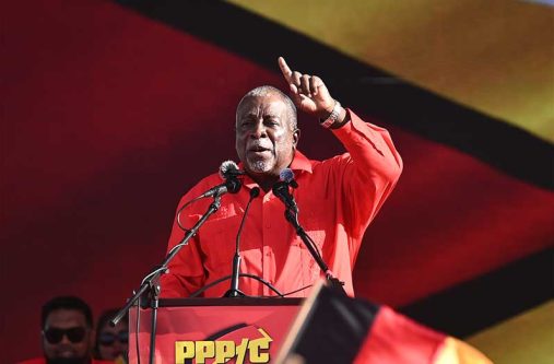 Prime Minister, Brigadier (Ret’d) Mark Phillips (Delano Williams photo)