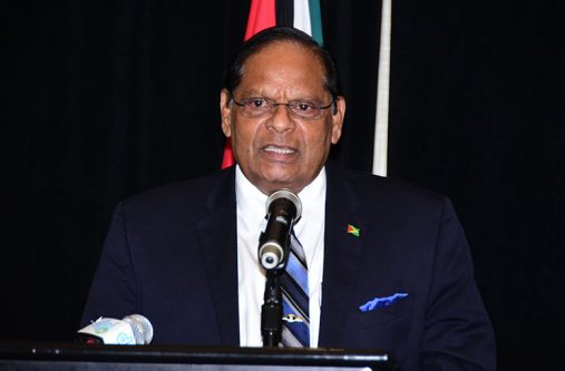 Prime Minister, Moses Nagamootoo