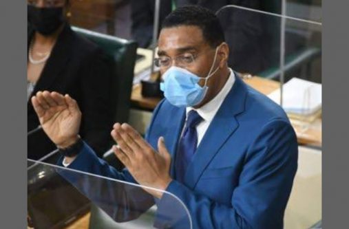 Jamaica’s Prime Minister Andrew Holness (Jamaica Observer photo)