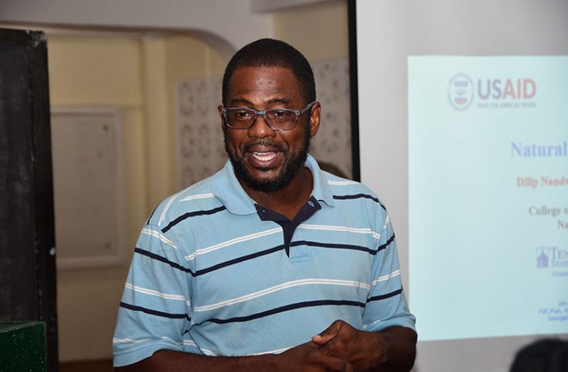 Field Officer,  Partners of the Americas, Jermaine Joseph – Adrian Narine Photo.