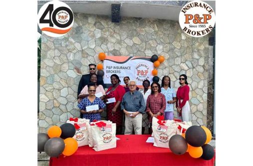 P&P Insurance Brokers Limited continued its long-standing tradition of corporate philanthropy