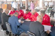 With a candidate line up that blends youth, national representation and experience, President, Dr. Irfaan Ali and the People’s Progressive Party’s (PPP) General Secretary, Dr. Bharrat Jagdeo are confident that they have submitted the “winning lists” of candidates to contest the September 1 General and Regional Elections (Delano Williams photo)