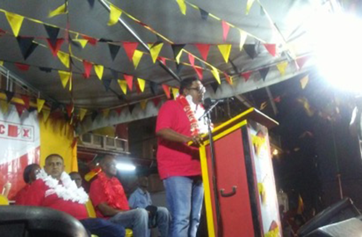 PPP/C presidential candidate, Irfaan Ali
