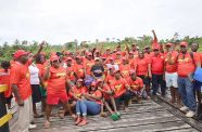 The enthusiastic crowd during the recent outreach