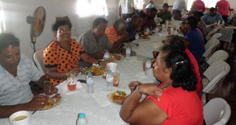 Long –serving PPP members being treated to lunch