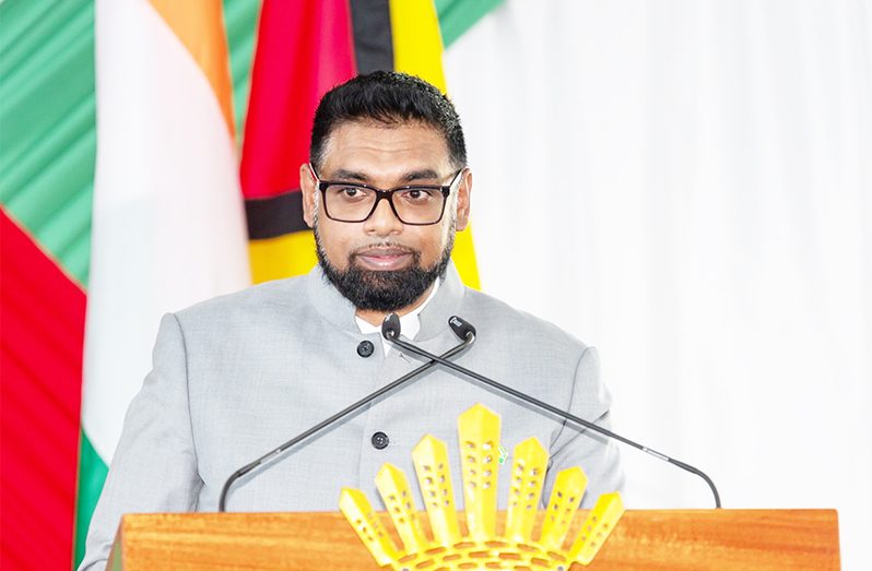 President Dr. Irfaan Ali