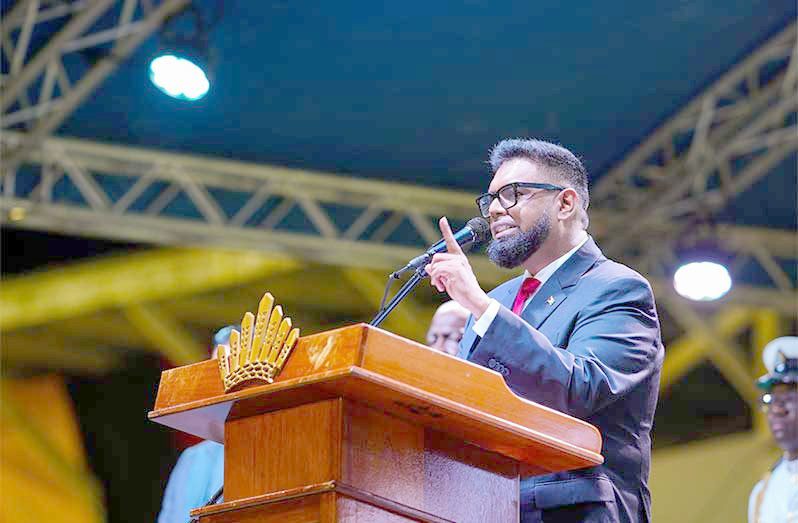 President Dr. Mohamed Irfaan Ali
