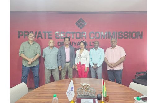 Officials of the Guyana Sugar Corporation (GuySuCo), on Thursday, met with the Private Sector Commission (PSC) Sub Committee on Agriculture to present its strategic outlook for the upcoming second-crop season and beyond, and to open the door to closer working relations with the private sector