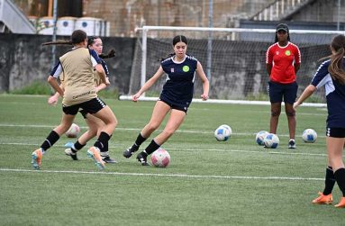 Players going through their paces on Tuesday at the National Training Facility