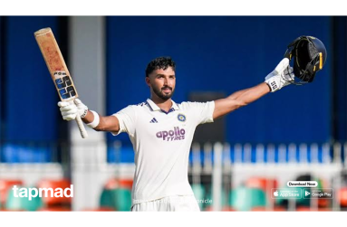 Devdutt Padikkal struck a century for a second consecutive Test