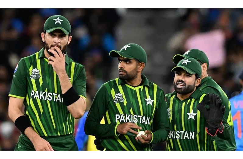 Shaheen Shah Afridi, Babar Azam and Mohammad Rizwan could all earn as much as PKR 4.5 million a month as a retainer (AFP/Getty Images)