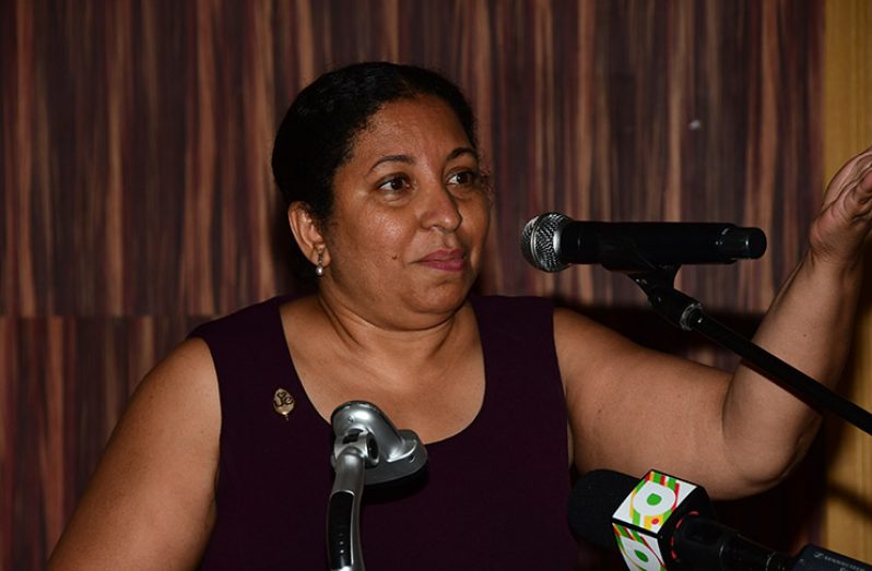 UG Deputy-Vice-Chancellor and Chair of the University’s Transitional Management Committee, Professor Paloma Mohamed