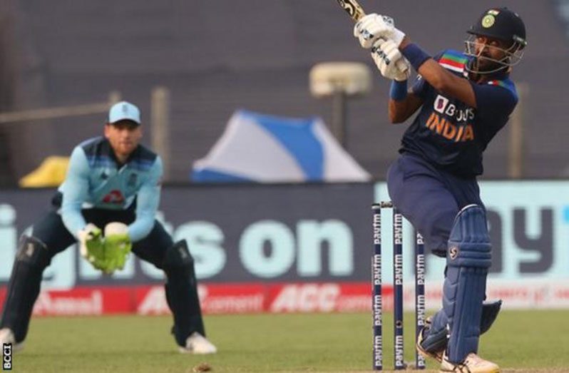 Krunal Pandya hit the fastest half-century by a player on one-day international debut