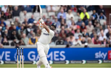 Rishabh Pant hit 90 in his first innings back after injury.