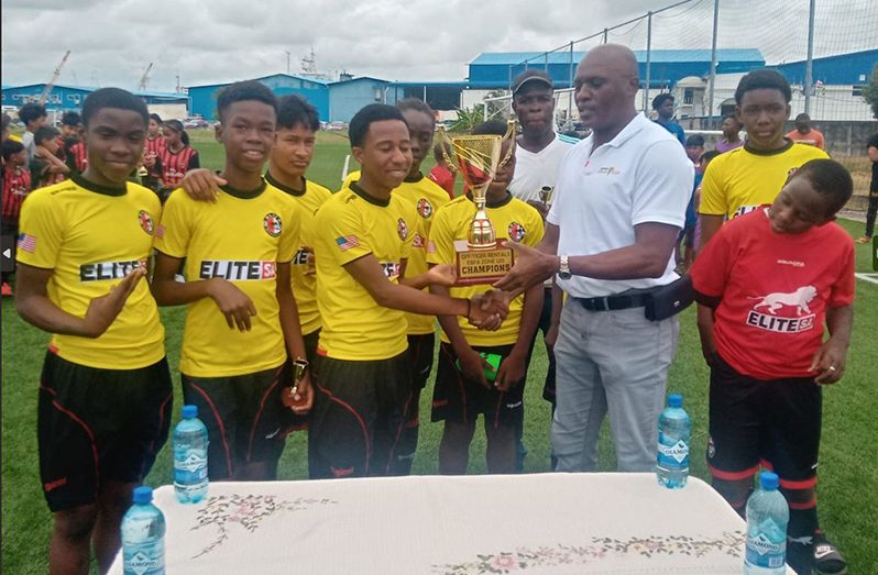 Timehri Panthers ‘A’ clinch EBFA Tiger Rentals U-13 title