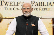 India’s Prime Minister, Shri Narendra Modi, addressed a Special Sitting of Guyana’s National Assembly on Thursday