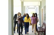 Minister of Education Sonia Parag was accompanied by Adviser on Education Reform Dr. Kofi Dalrymple, and Regional Executive Officer Narindra Persaud during the site visits