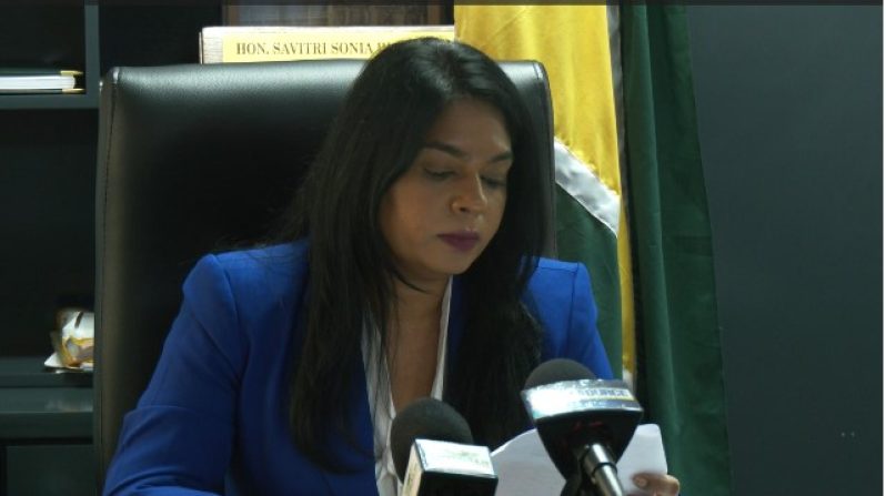 Former Minister of Public Service, Sonia Parag