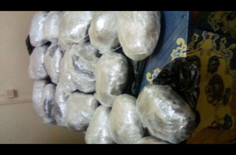 The compressed parcels of Cannabis found in the driver’s possession