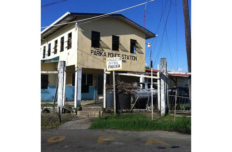 The Parika Police Station that will be demolished