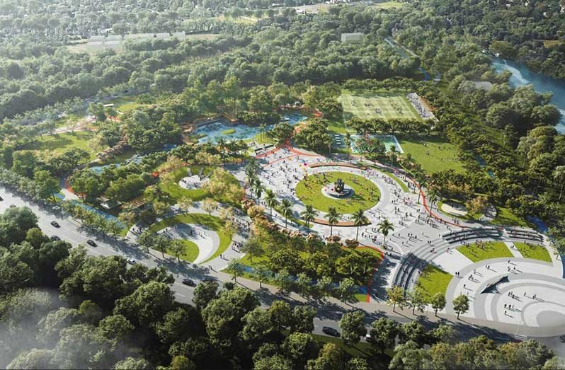 Transforming Guyana's landscape: Joe Vieira Park's redevelopment aims to create a sustainable and inclusive urban space for residents and visitors