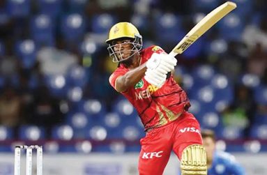 Shaqkere Parris hit 56-century for the  CCC