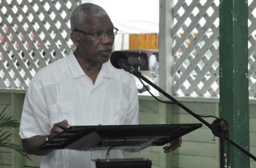 Party Leader addressing General Council
