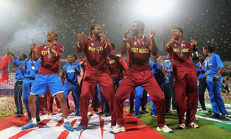 Flashback! Darren Sammy celebrates winning the 2016 T20 World Cup