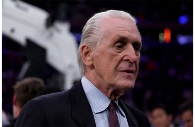 Former Los Angeles Lakers’ head coach, Pat Riley