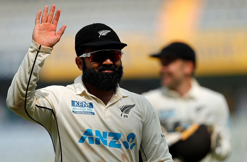 Ajaz Patel became just the third player to take all 10 wickets in a Test innings after single-handedly dismissing India in Mumbai.