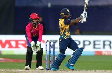 Pathum Nissanka hit six fours and two sixes during his 60-ball 74  •  ICC via Getty Images