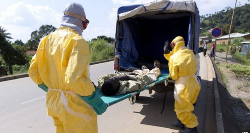 (BBC News photo)Ebola patients are taken to dedicated treatment centres across Guinea
