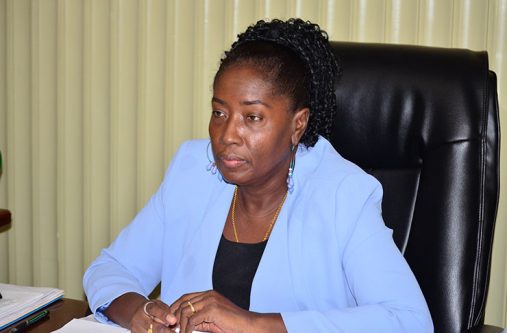 Minister within the Ministry of Communities, Valarie Patterson