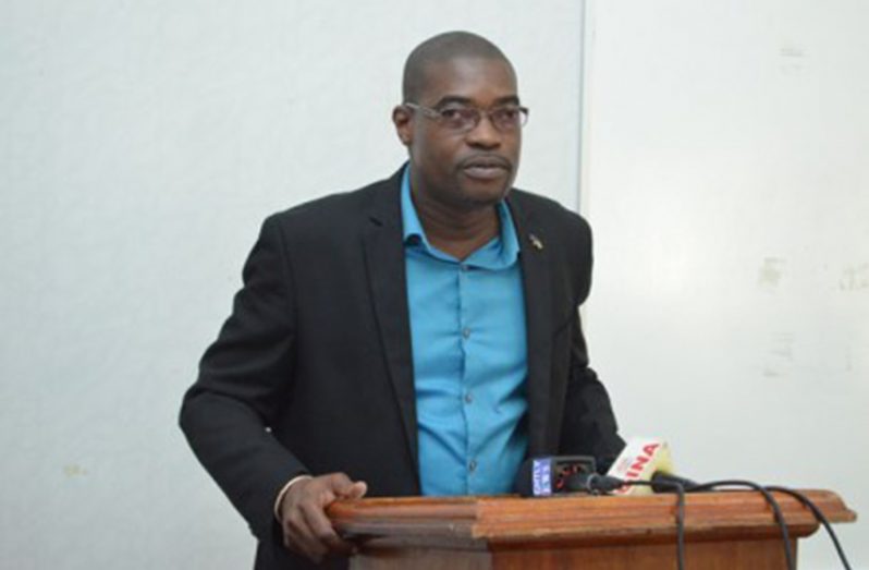 Minister of Public Infrastructure David Patterson