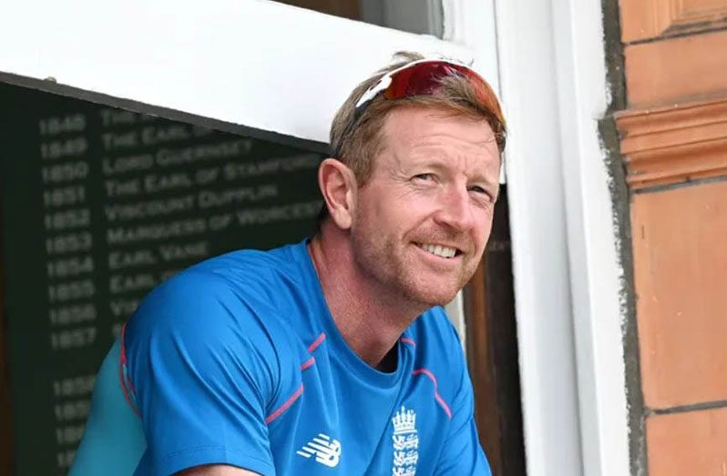Caption: England interim men’s coach Paul Colligwood