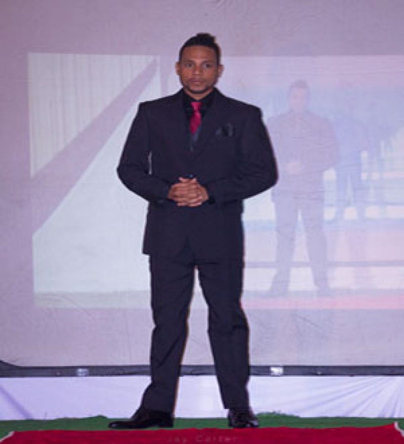 Paul Charles as he performed in the various pageant categories