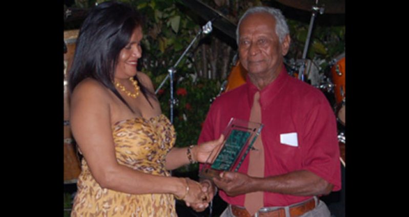Former coach, vice-president and founding member of the Guyana Amateur Weightlifting Association Sydney Paul.