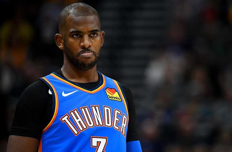 Thunder guard Chris Paul