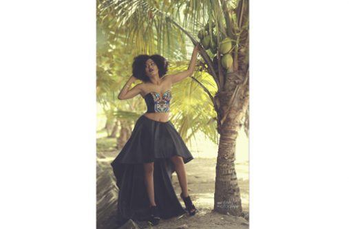A model in a ‘House of Pearson’ creation
