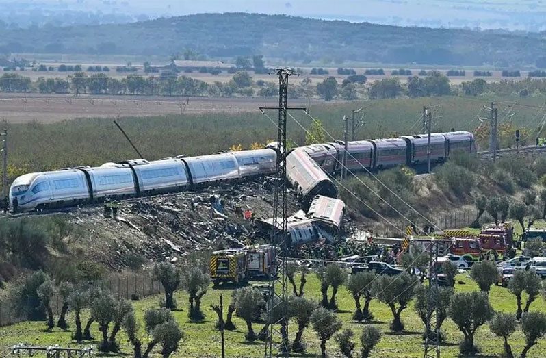 Spain's Prime Minister Pedro Sanchez said he was "shocked" by the train accident and offered support to all the victims and their families