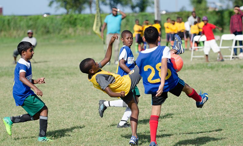 Courts Pee Wee action is back today from 11:00hrs at the Ministry of Education Ground (Adrian Narine Photo)