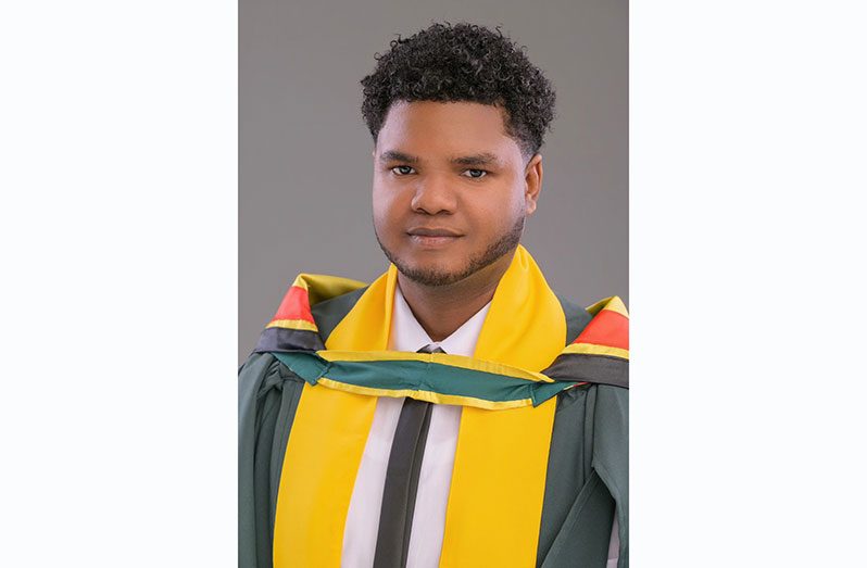 Sean Pemberton is this year’s UG Valedictorian