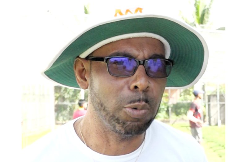 Guyana Under-19 Coach Andrew Percival