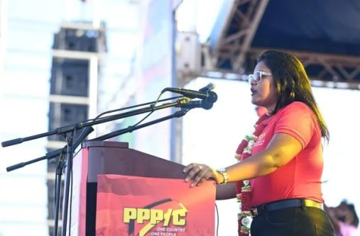 Kareena Persaud, a young candidate on the PPP/C’s top-up list (DPI)