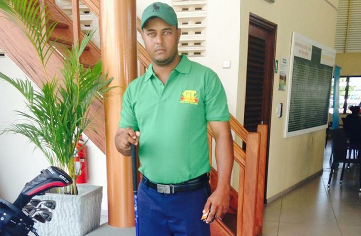 Current Guyana Open champion Avinash Persaud is hoping to make his mark in Jamaica.